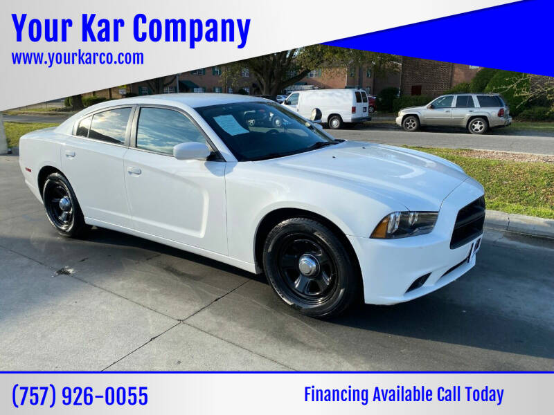 2012 Dodge Charger for sale at Your Kar Company in Norfolk VA