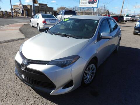 2019 Toyota Corolla for sale at AUGE'S SALES AND SERVICE in Belen NM