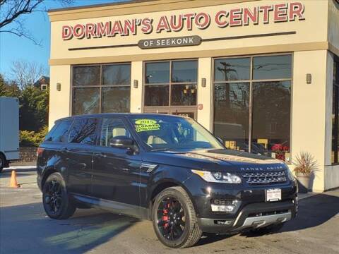 2015 Land Rover Range Rover Sport for sale at DORMANS AUTO CENTER OF SEEKONK in Seekonk MA
