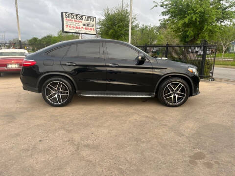 2019 Mercedes-Benz GLE for sale at Success Auto Sales in Houston TX