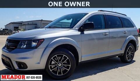 2019 Dodge Journey for sale at Meador Dodge Chrysler Jeep RAM in Fort Worth TX