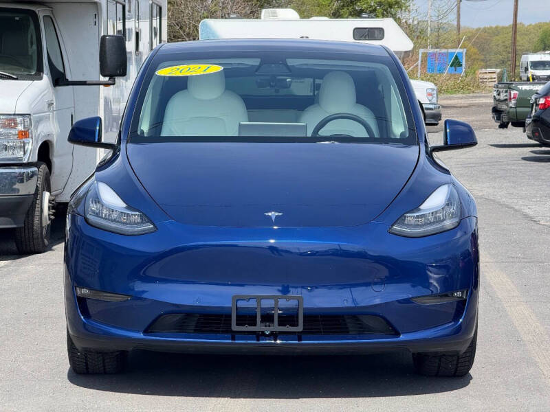 Used 2021 Tesla Model Y Long Range with VIN 5YJYGDEE8MF299366 for sale in Worcester, MA