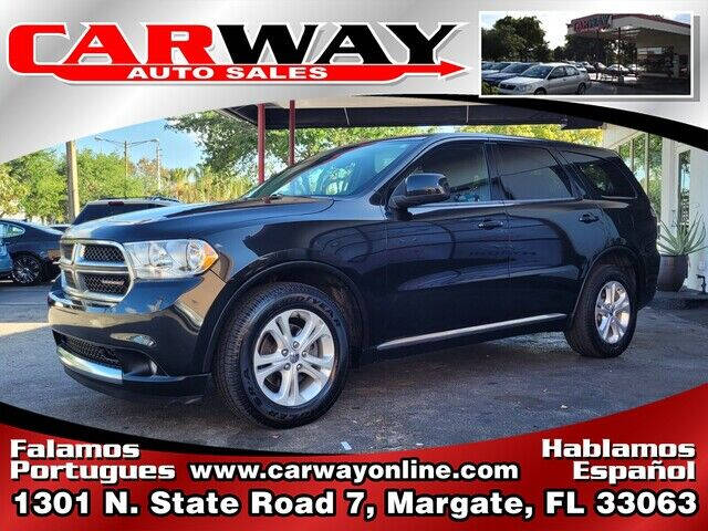 2013 Dodge Durango for sale at CARWAY Auto Sales in Margate FL