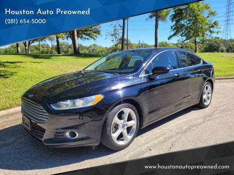 2016 Ford Fusion for sale at Houston Auto Preowned in Houston TX