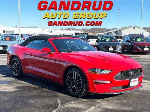 2018 Ford Mustang for sale at GANDRUD CHEVROLET in Green Bay WI