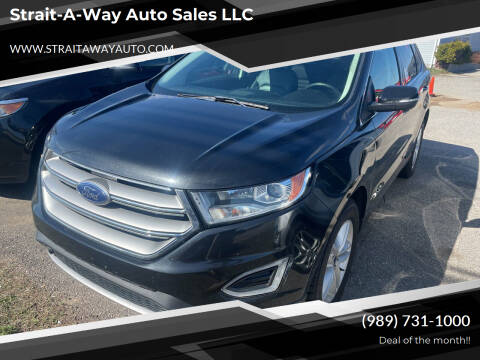 2015 Ford Edge for sale at Strait-A-Way Auto Sales LLC in Gaylord MI