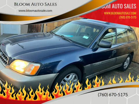 2004 Subaru Outback for sale at Bloom Auto Sales in Escondido CA