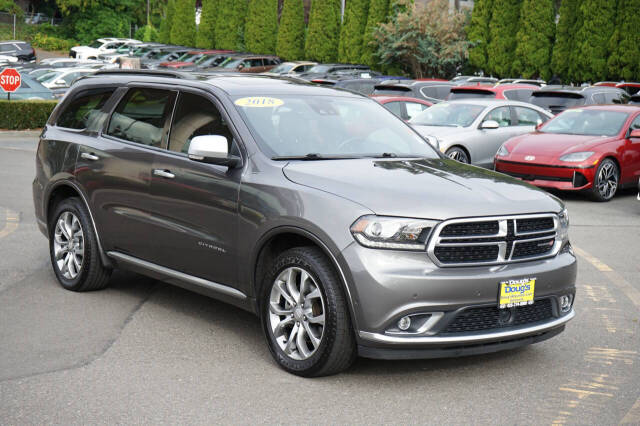 2018 Dodge Durango for sale at Michael Wilson Hyundai Consulting in Edmonds, WA