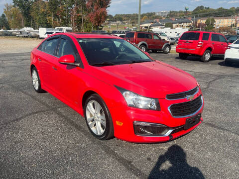 2015 Chevrolet Cruze for sale at Hillside Motors Inc. in Hickory NC