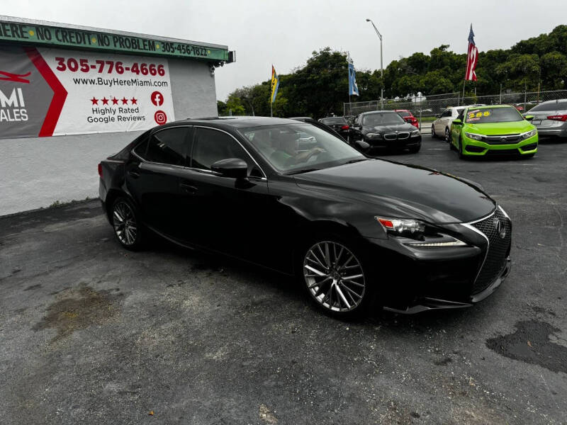 2015 Lexus IS 250 for sale at Buy Here Miami Auto Sales in Miami FL