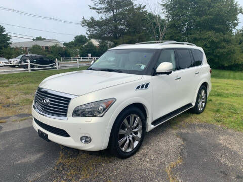 2013 Infiniti QX56 for sale at Lux Car Sales in South Easton MA