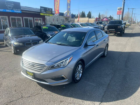 2015 Hyundai Sonata for sale at Spanaway Auto Sales and Services LLC in Tacoma WA