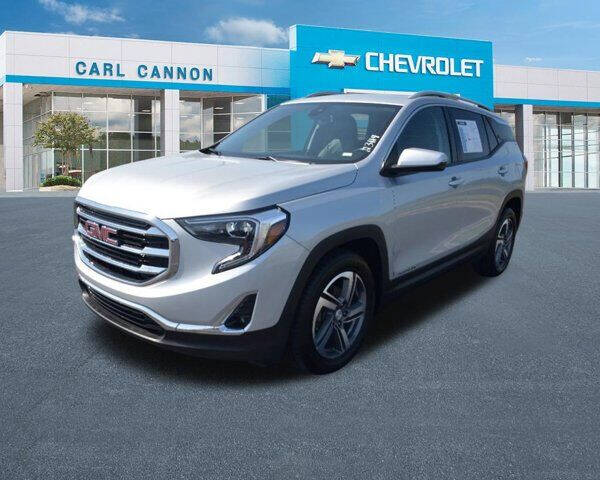 Used 2021 GMC Terrain SLT with VIN 3GKALPEV1ML332616 for sale in Jasper, AL