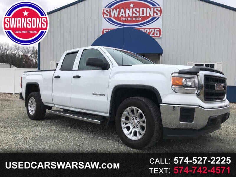 2015 GMC Sierra 1500 for sale at Swanson's Cars and Trucks in Warsaw IN