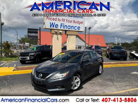 2017 Nissan Altima for sale at American Financial Cars in Orlando FL