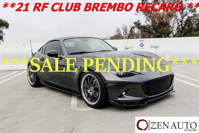 2021 Mazda MX-5 Miata RF for sale at Zen Auto Sales in Sacramento CA