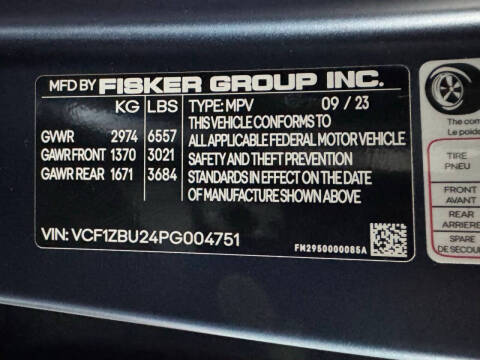 2023 Fisker Ocean One