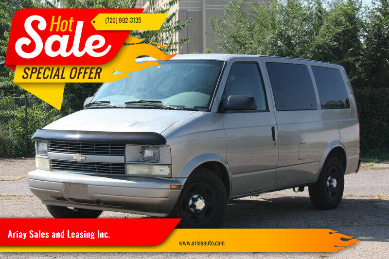 2004 Chevrolet Astro for sale at Ariay Sales and Leasing Inc. - Pre Owned Storage Lot in Denver CO