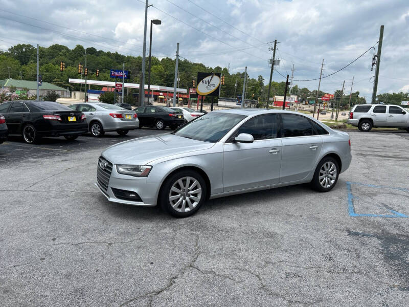 2013 Audi A4 for sale at KUT AUTO in Birmingham AL