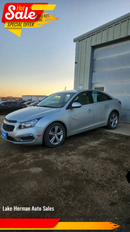 2015 Chevrolet Cruze for sale at Lake Herman Auto Sales in Madison SD