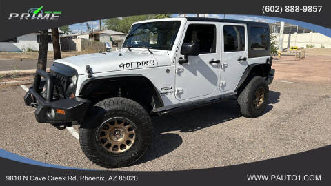 2013 Jeep Wrangler Unlimited for sale at Prime Auto Sales in Phoenix AZ