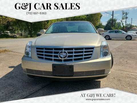 2009 Cadillac DTS for sale at G&J Car Sales in Houston TX