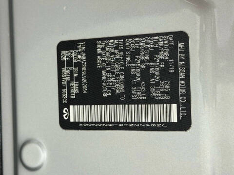 2020 Infiniti QX80 Luxe