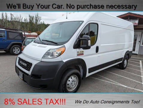 2021 RAM ProMaster for sale at Platinum Autos in Woodinville WA