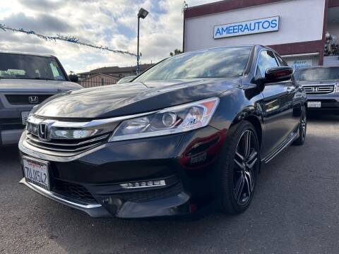 2017 Honda Accord for sale at Ameer Autos in San Diego CA