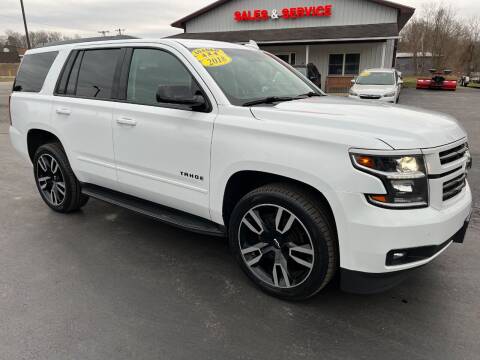 2018 Chevrolet Tahoe for sale at Thompson Motors LLC in Attica NY
