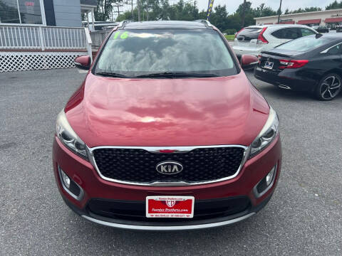 2016 Kia Sorento for sale at Fuentes Brothers Auto Sales in Jessup MD