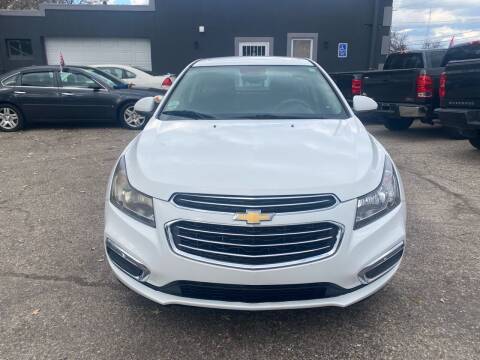 2015 Chevrolet Cruze for sale at Castle Cars Inc. in Lansing MI