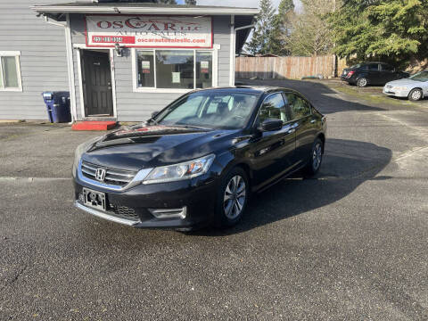 2015 Honda Accord for sale at Oscar Auto Sales in Tacoma WA