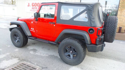 2009 Jeep Wrangler for sale at Goodman Auto Sales in Lima OH