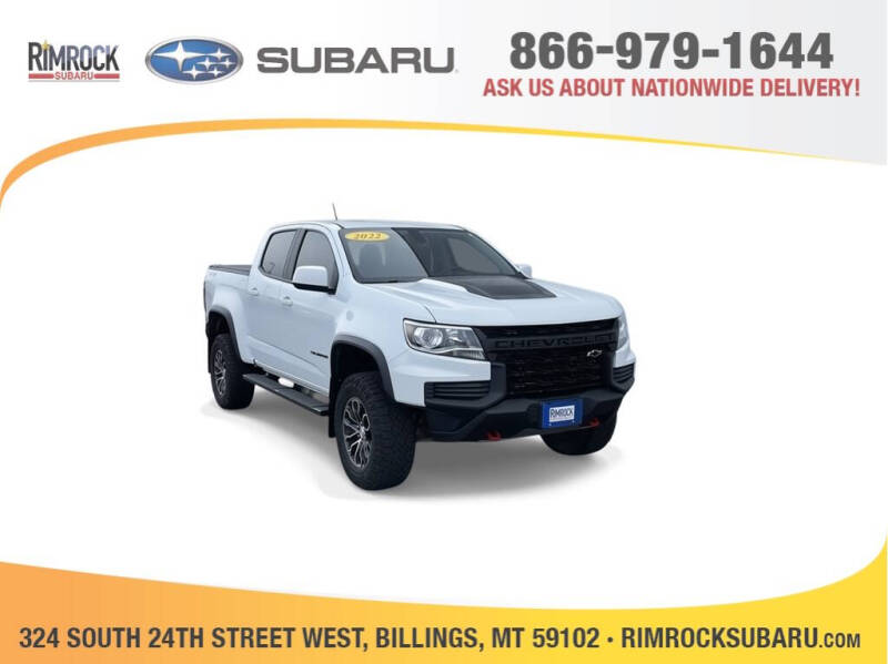 2022 Chevrolet Colorado for sale at RIMROCK SUBARU in Billings MT