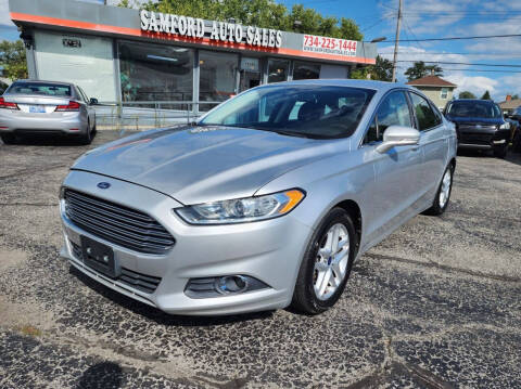 2013 Ford Fusion for sale at Samford Auto Sales in Riverview MI