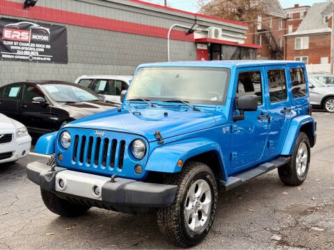 2014 Jeep Wrangler Unlimited for sale at ERS Motors, LLC. in Bridgeton MO