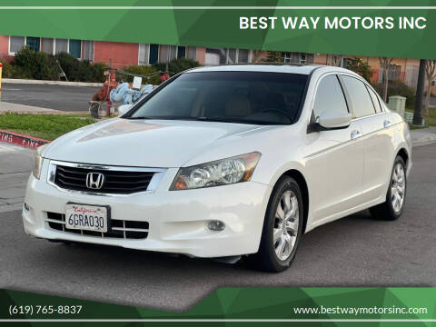 2009 Honda Accord for sale at BEST WAY MOTORS INC in San Diego CA