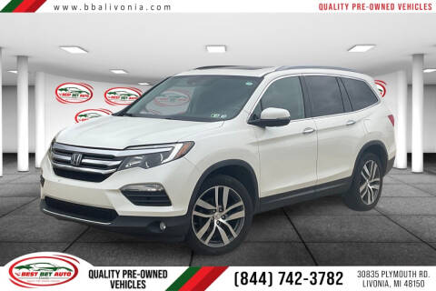 2017 Honda Pilot for sale at Best Bet Auto in Livonia MI