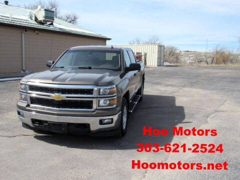 2014 Chevrolet Silverado 1500 for sale at HOO MOTORS in Kiowa CO