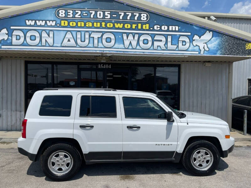 2016 Jeep Patriot for sale at Don Auto World in Houston TX