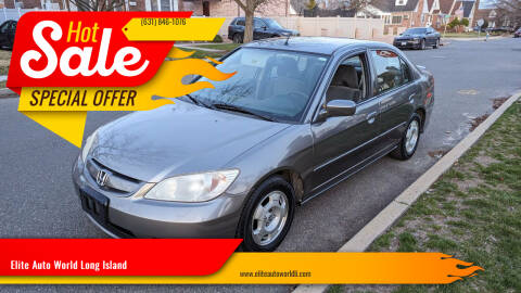 2005 Honda Civic for sale at Elite Auto World Long Island in East Meadow NY