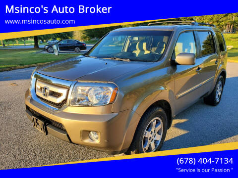 2011 Honda Pilot for sale at Msinco's Auto Broker in Snellville GA