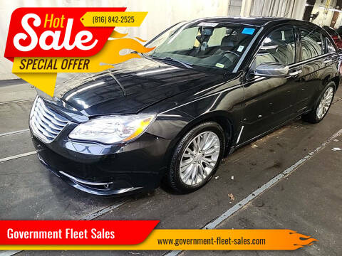 2012 Chrysler 200 for sale at Government Fleet Sales in Kansas City MO