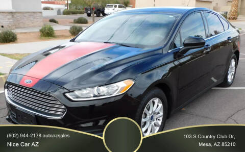 2016 Ford Fusion for sale at AZ Auto Sales and Services in Phoenix AZ