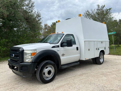 2013 Ford F-550 SD POWER STROKE UTILITY