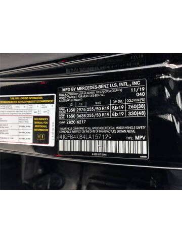 2020 Mercedes-Benz GLE GLE 350 4MATIC