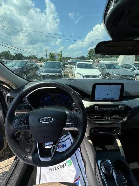 2020 Ford Escape Hybrid for sale at A & K Auto Sales and Leasing in Mauldin, SC