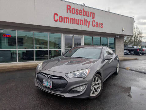 2013 Hyundai Genesis Coupe for sale at Roseburg Community Cars in Roseburg OR