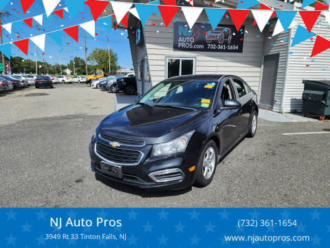 2016 Chevrolet Cruze Limited for sale at NJ Auto Pros in Tinton Falls NJ
